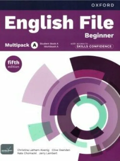 English File Fifth Edition Beginner Multipack A with Skills Confidence (poškozená) - Clive Oxenden, Christina Latham-Koenig