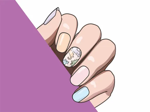 MANITIME gelové nálepky - Pastel Cats