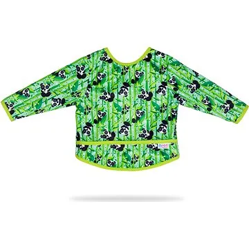 PETIT LULU Medvídci Panda - bryndák s rukávy L (8596040206813)