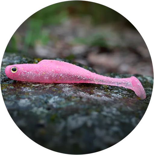 Redbass gumová nástraha ripper kicker pink g uv - xl 125 mm