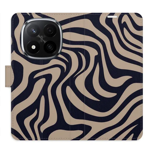 Flipové pouzdro iSaprio - Zebra Black 02 - Xiaomi Redmi Note 14 Pro 5G/14 Pro+ 5G