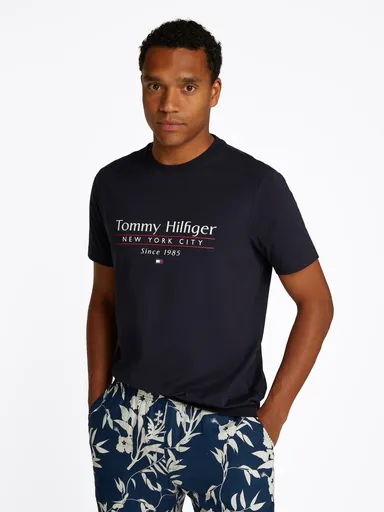 Tommy Hilfiger Logo Crew Neck T-Shirt L
