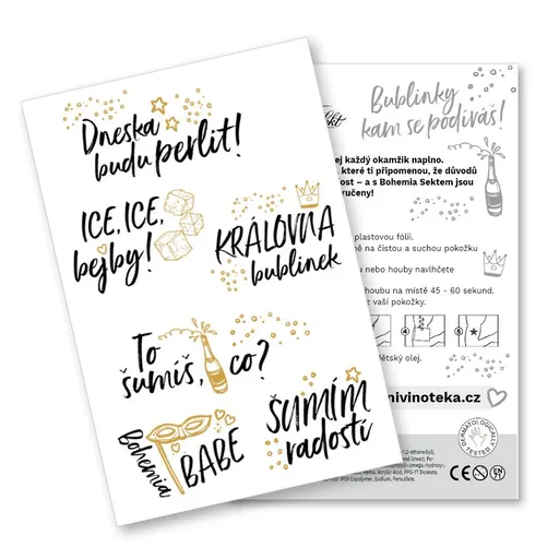 Bohemia Sekt tetování