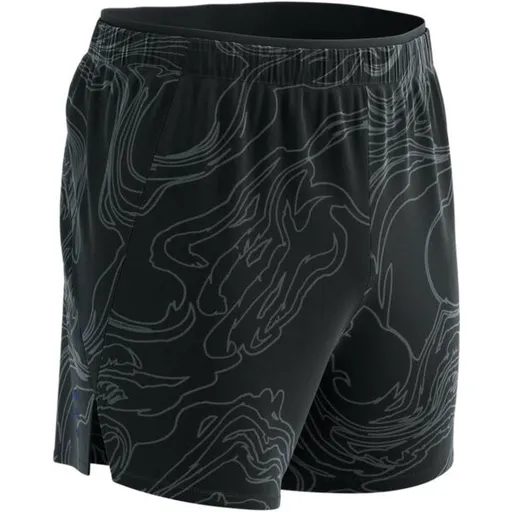 Compressport PERFORMANCE SHORT M AURORA Pánské běžecké šortky, černá, velikost