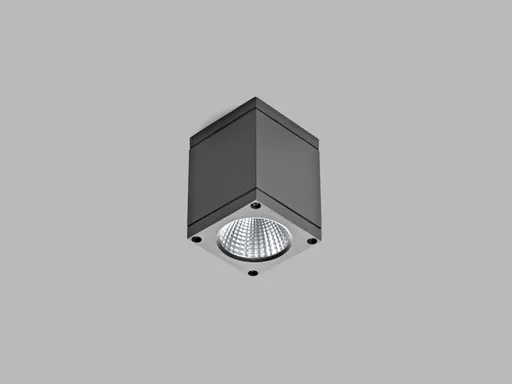 LED2 5130334D Venkovní stropní svítidlo KUBO, A DALI/PUSH 6W 3000K antracit