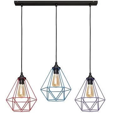 Lustr na lanku KARO 3xE27/60W/230V (93455)