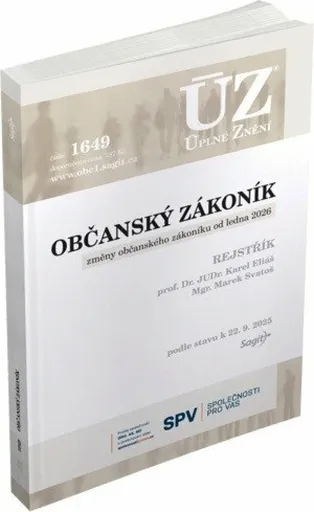 ÚZ 1649 Občanský zákoník