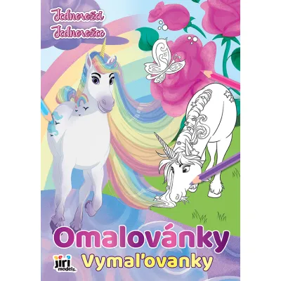 Omalovánky A4 Jednorožci