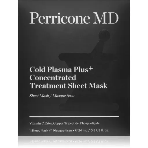 Perricone MD Cold Plasma Plus+ Treatment Sheet Mask pečující plátýnková maska 1 ks