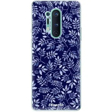 iSaprio Blue Leaves pro OnePlus 8 Pro (bluelea05-TPU3-OnePlus8p)