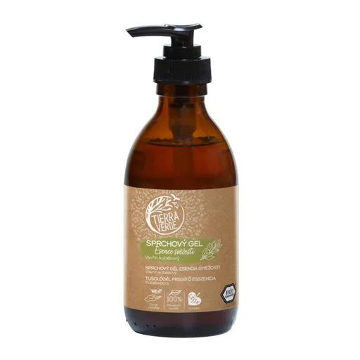 Tierra Verde sprchový gel Esence svěžesti - Vavřín kubébový 230 ml