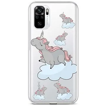 TopQ Kryt Xiaomi Redmi Note 10S Grey Unicorns 85978 (85978)
