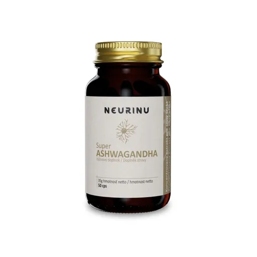 NEURINU Super ASHWAGANDHA – 50 kapslí