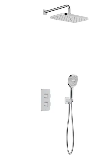 KFA Sada sprchová Malaga, termostatická, podomítková, chrom 5759-501-00
