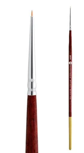 Štětec miniaturní – série 20 – velikost 10/0