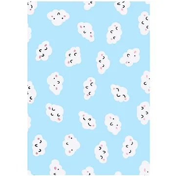 Koberec s potiskem vícebarevný 80x150 cm textil (325384)