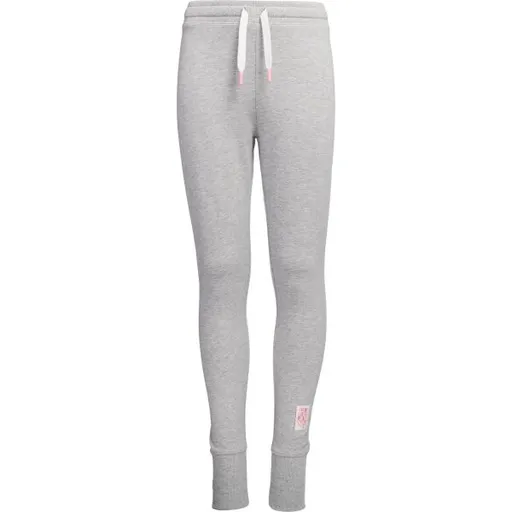 Lewro MEGIE Dívčí úzké tepláky, šedá, velikost 140-146