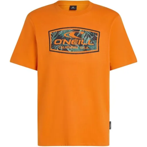 O'Neill GRAPHIC Pánské tričko, oranžová, velikost