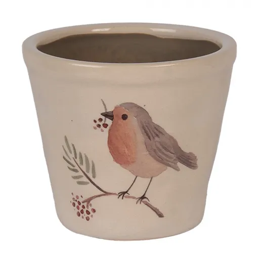 3ks hnědá skleněná dóza vajíčko s oušky Rabbi - Ø 8*17 cm daan kromhout