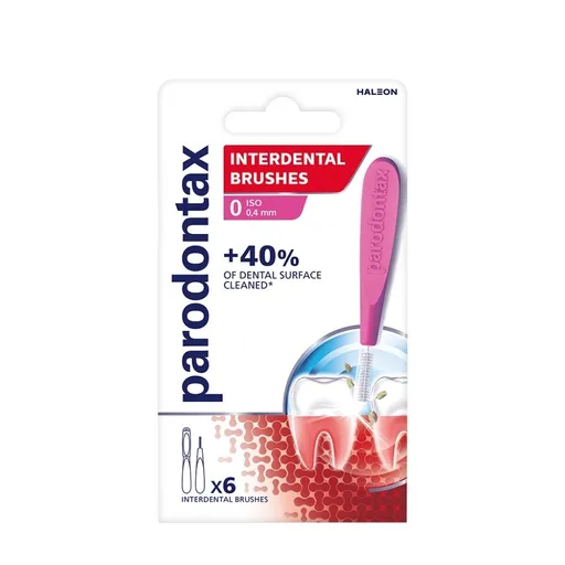 Parodontax Mezizubní kartáček 0.4 mm 6 ks