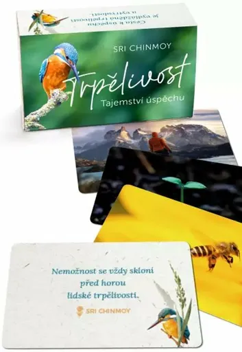 Trpělivost - Tajemství úspěchu - karty - Sri Chinmoy