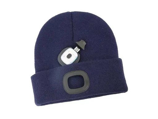 Čepice s čelovkou STREND PRO 3133516 Albacore Kid nabíjecí