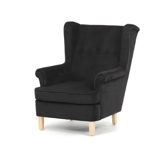 Křeslo ušák BK2, černá