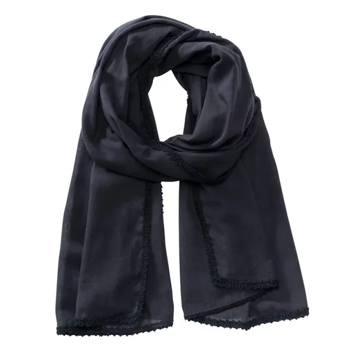Myrtle Beach (Daiber) Bavlněná šála MB6404 - Černá