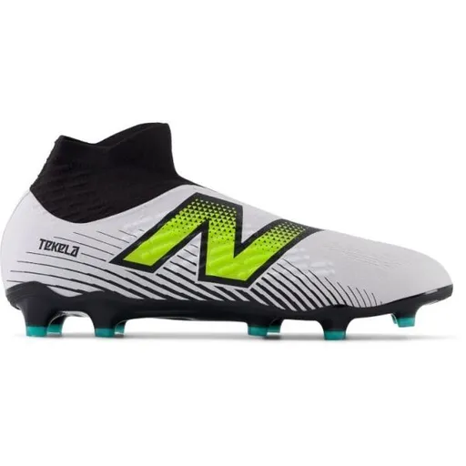 New Balance TEKELA MAGIA V4+ FG Pánské kopačky, bílá, velikost 42.5