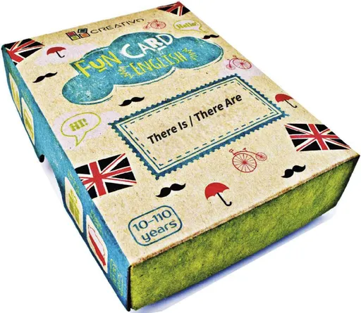 Fun Card English: There Is There Are