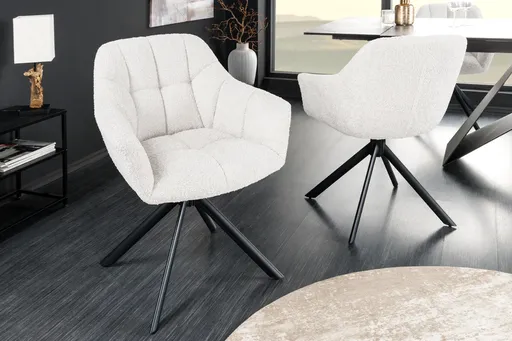 Otočné jídelní křeslo 2 ks KOKALOS Dekorhome