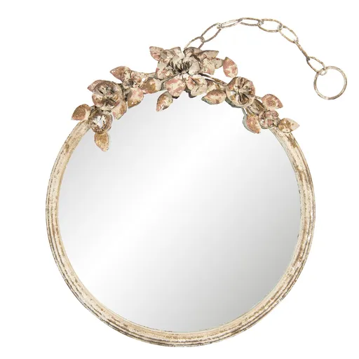 Vintage kovové zrcadlo - 38*5*44 cm  Clayre & Eef