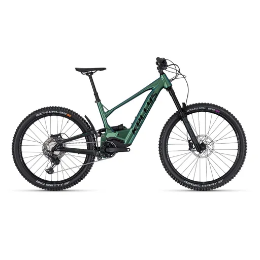 Celoodpružené elektrokolo Kellys Theos R50 P 29"/27,5" 8.0 S (16", 163-177 cm) Magic Green