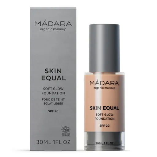 MÁDARA Tekutý make-up SPF 20 Skin Equal Soft Glow Foundation 30 ml 30 Rose Ivory