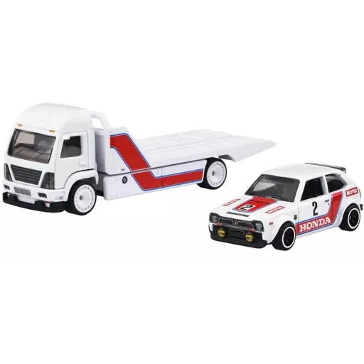 Hot Wheels týmový náklaďák 73 Honda Civic Custom