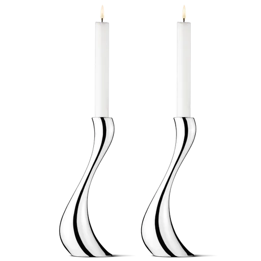 Svícen Georg Jensen Cobra set 2 ks