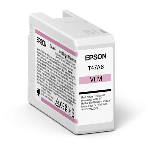 Epson C13T47A60N světle purpurová (light magenta) originální cartridge