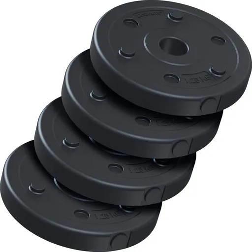 ScSPORTS Sada zátěžových kotoučů, 4 x 1,25 kg