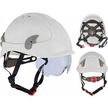 ALPINWORKER přilba WR ventilovaná bílá