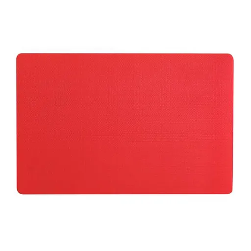 Plastové prostírání TORO 28,5x44cm červené