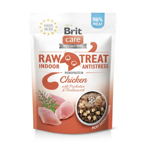 Brit Care Cat Raw Treat Indoor&Antistress 40 g