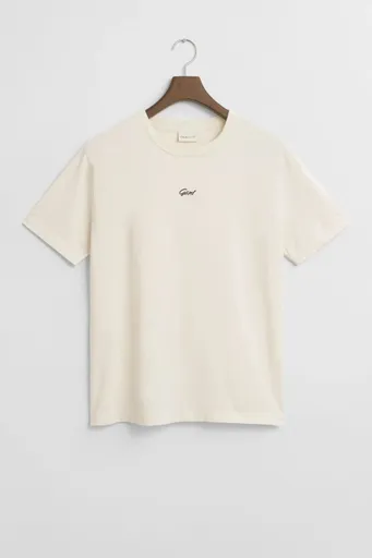 TRIČKO GANT SMALL GRAPHIC T-SHIRT CREAM