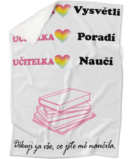 Deka Učitelka naučí (Podšití beránkem: ANO)
