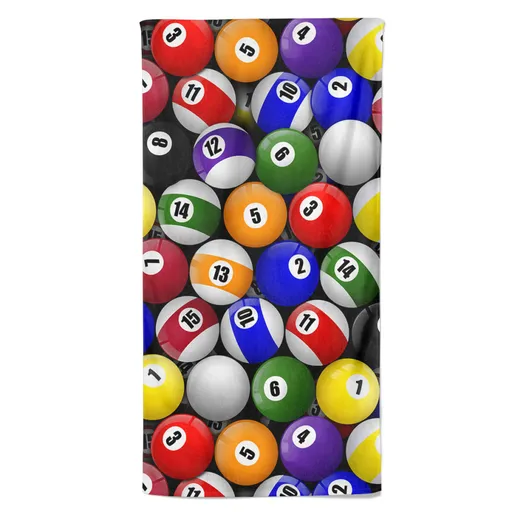 Osuška Kulečníkové koule (Velikost osušky: 70x140cm)