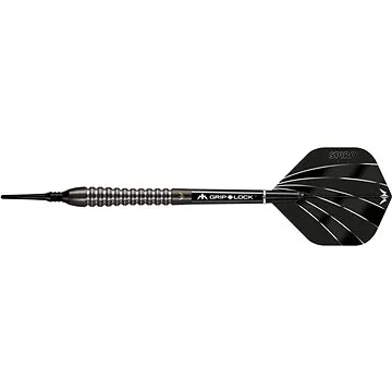 Šipky Mission soft Spiro 19g, M2, curved, 90% wolfram (18918)