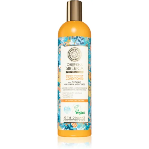 Natura Siberica Oblepikha (Sea-Buckthorn) hydratační kondicionér pro normální až suché vlasy 400 ml