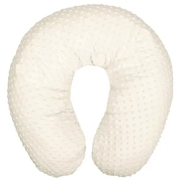 WOMAR univerzální kojící polštář z minky smetanový (5902745535135)