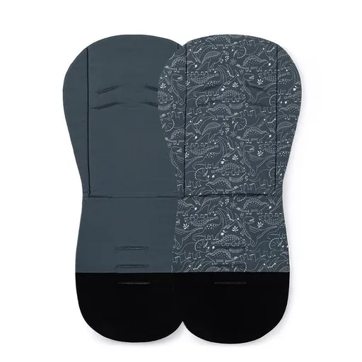 Petite&Mars Vložka do kočárku Foamy Anthracite Dino