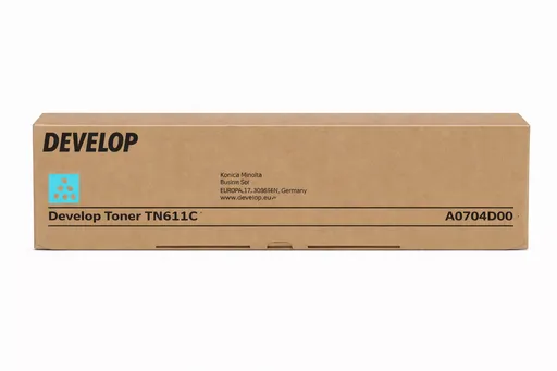 Develop TN-611C A0704D0 azurový (cyan) originální toner