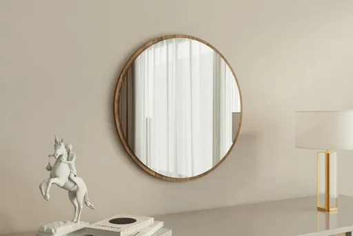 Zrcadlo Ozze - Walnut